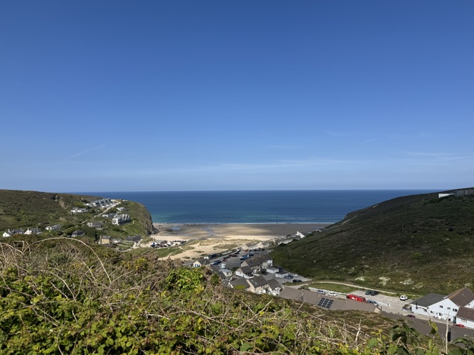 Porthtowan valley
