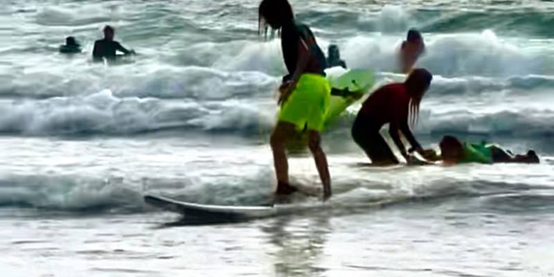Surfing spots near Porthtowan