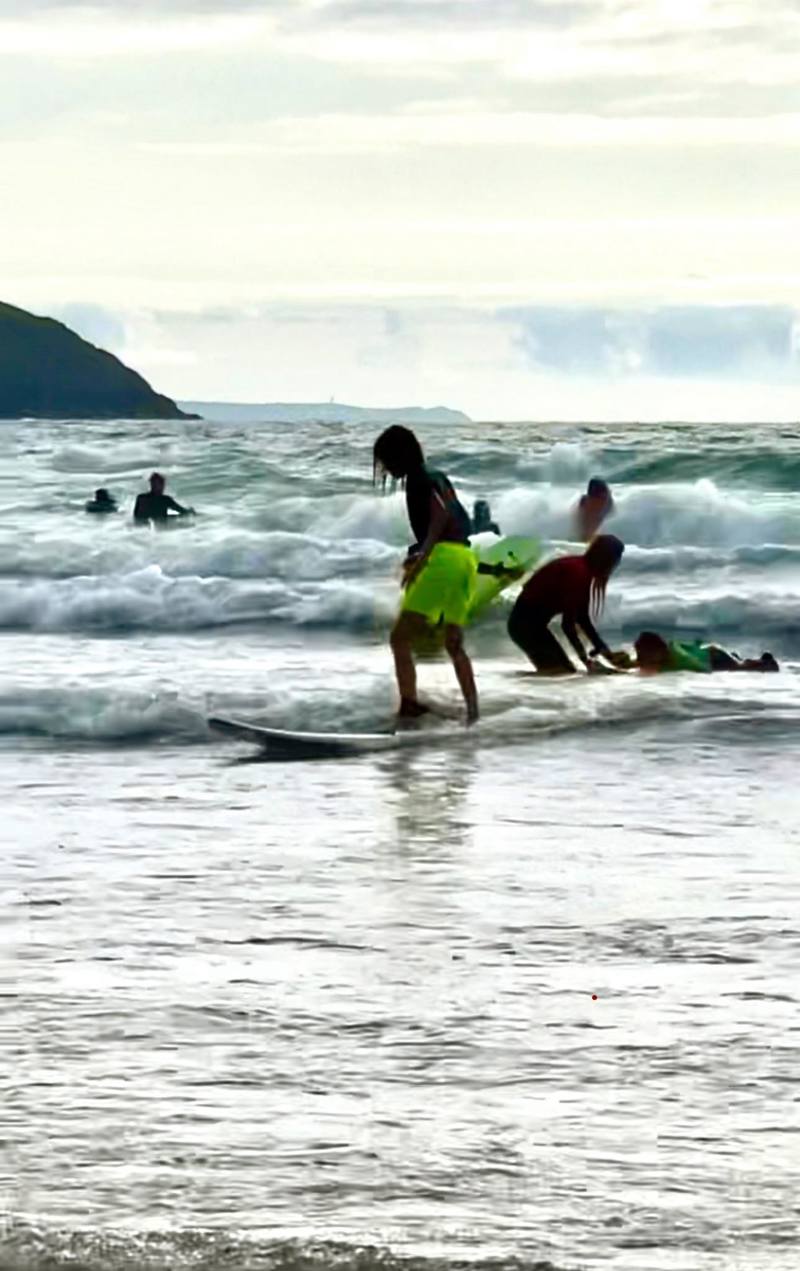Surfing spots near Porthtowan
