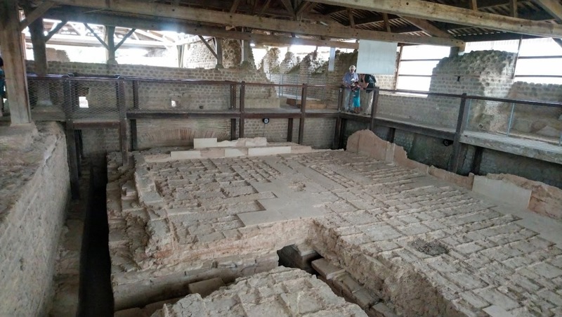 Cassinomagus, the Roman baths at Chassenon near Le Mans
