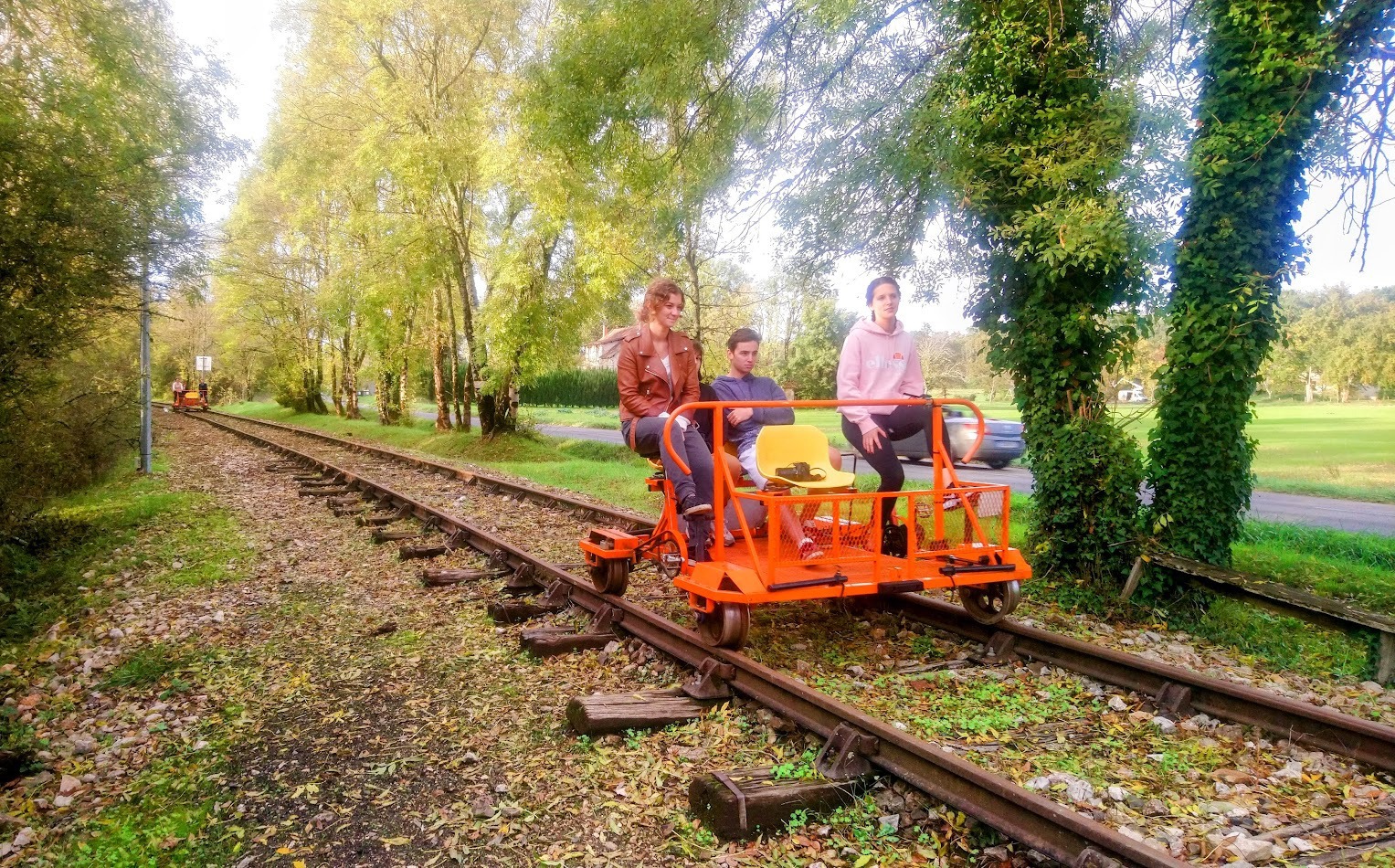 The Velorail is one of many local tourist attractions nearby the gite Beaux Souvenirs 