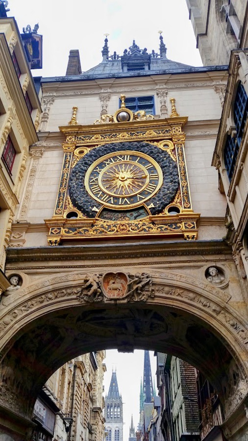 The Gros-Horloge, Rouen's fourteenth-century astronomical clock