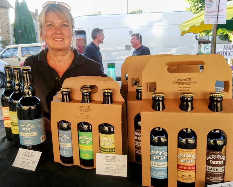 Val Povey the producer of Perigord Beer