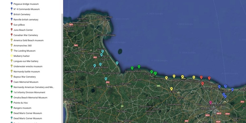 The Best Normandy Landing Beaches Map