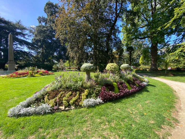 Coutances Public Garden - With an Annual Theme