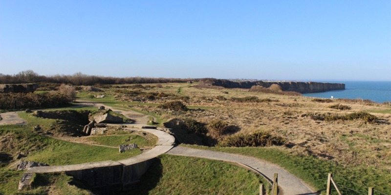 La Pointe du Hoc - a D-Day Site