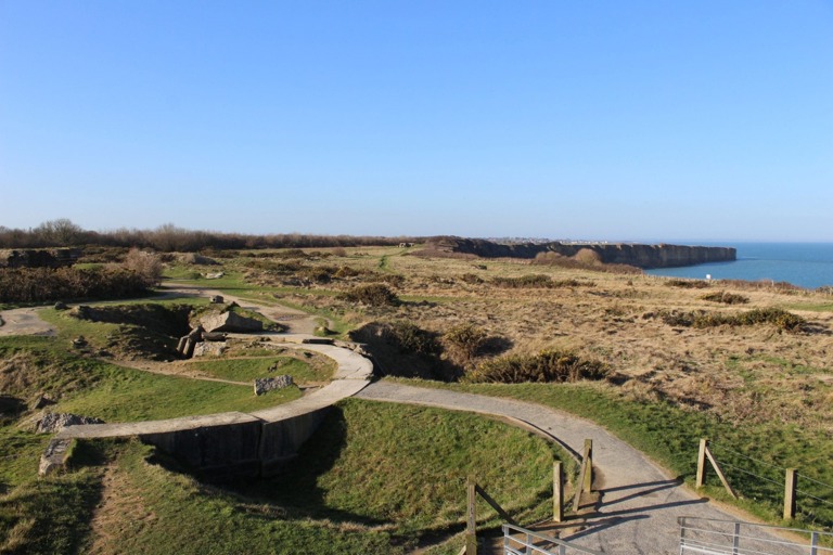 La Pointe du Hoc - a D-Day Site