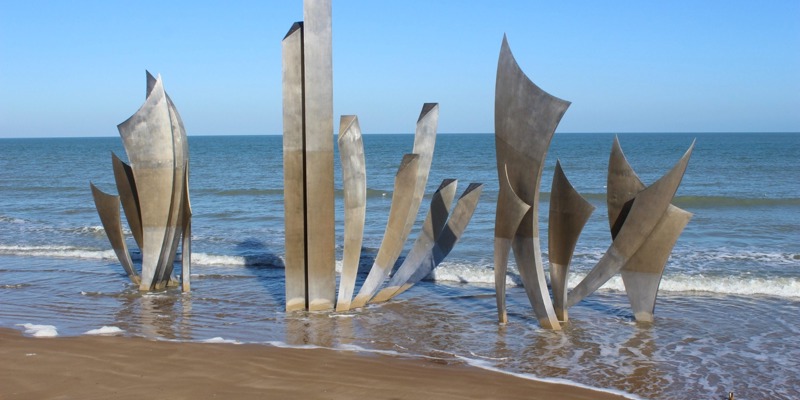 Les Braves on Omaha Beach
