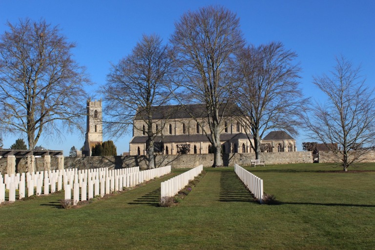 Ranville - a British War Cemetery in Normandy