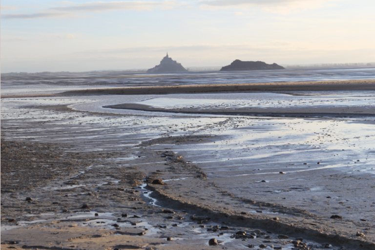 Walking Across the Bay of Mont Saint Michel