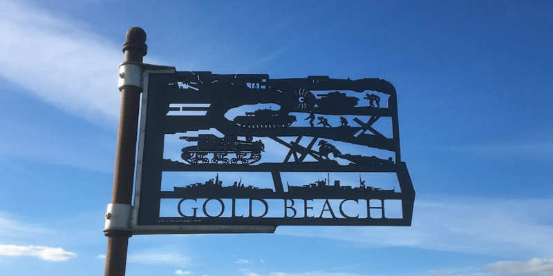 Discover Gold Beach in Normandy