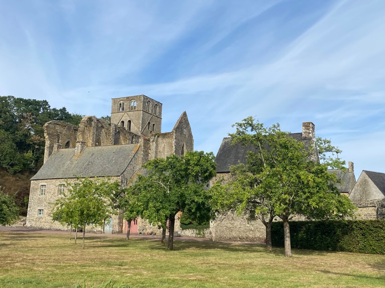 Hambye Abbey near Gavray