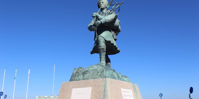 Sword Beach in Normandy