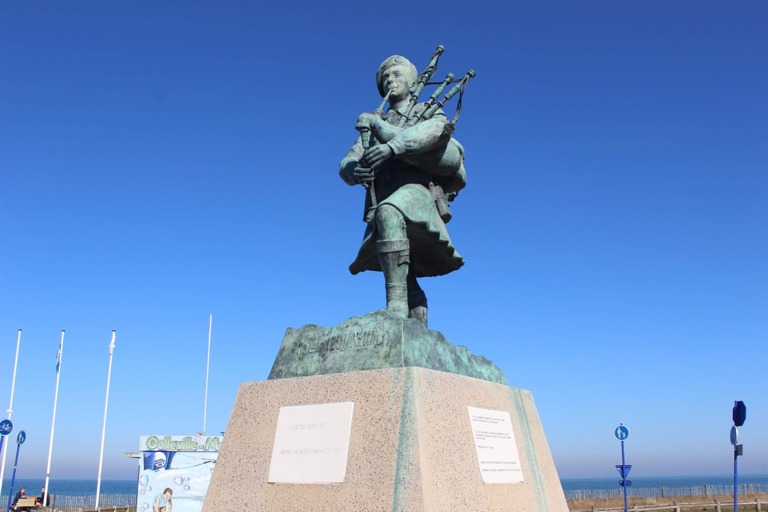 Sword Beach in Normandy