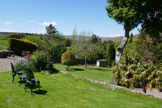 Main garden at Belle View Cottage Main garden at Belle View Cottage