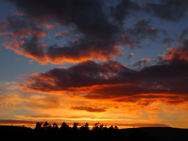 One of many sunsets at Belle View Cottage One of many sunsets at Belle View Cottage