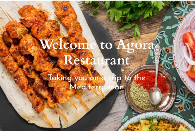 Kebabs and spices at the Agora 