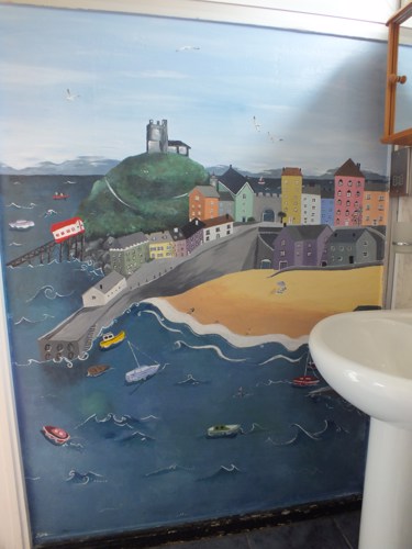 Mural of Tenby by Abby