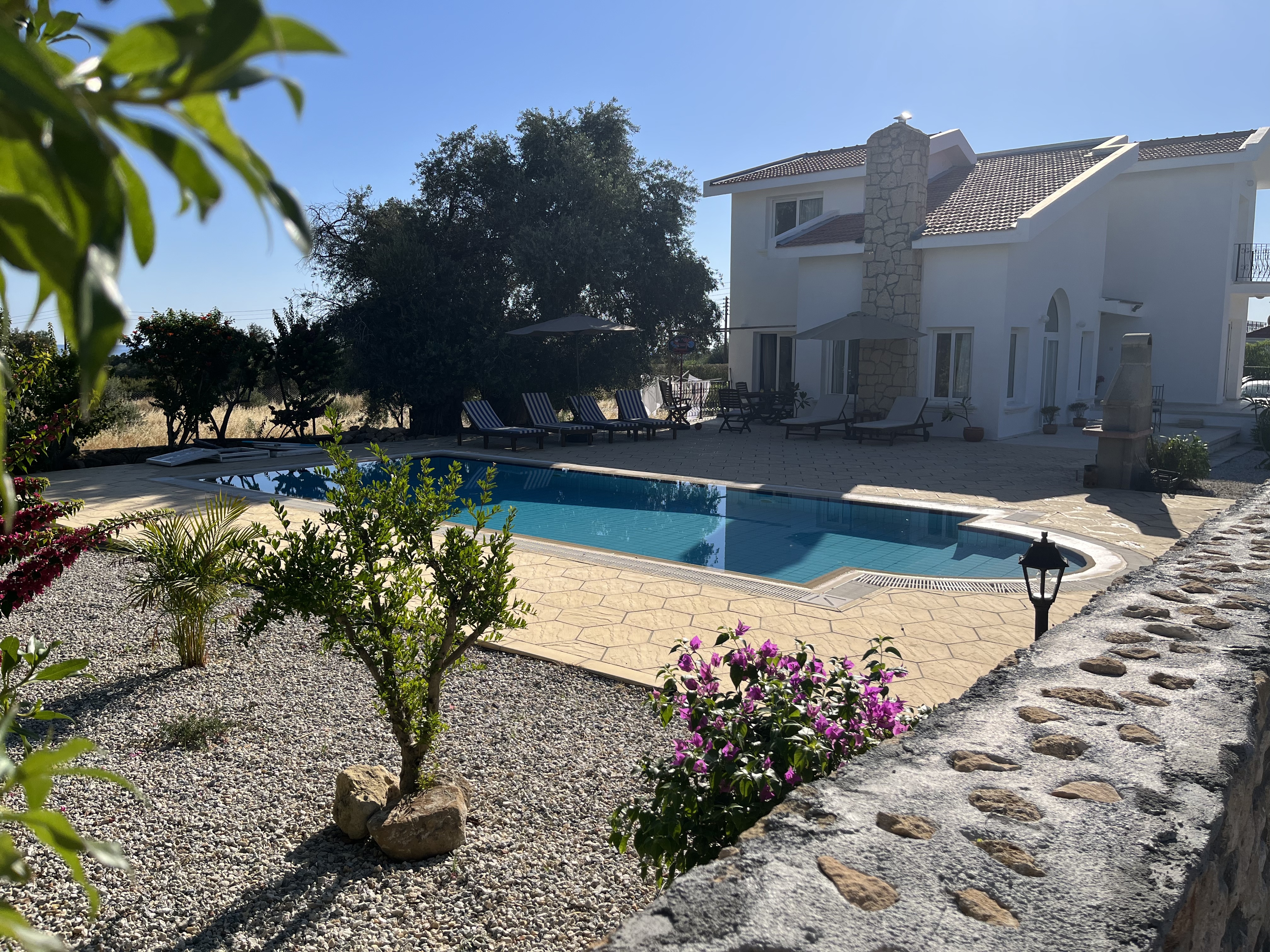 Three bedroom private villa with mountain views in Northern Cyprus