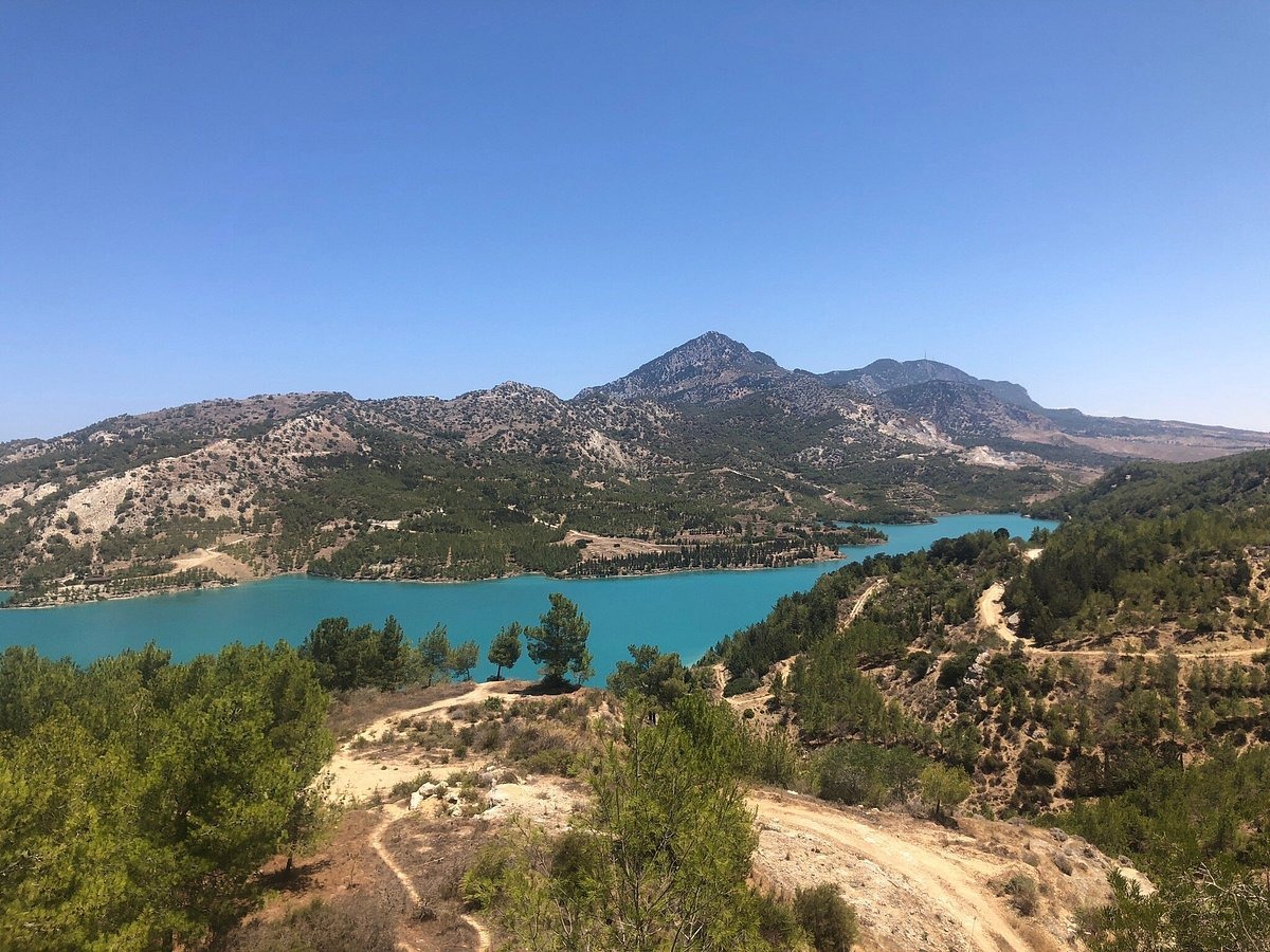 Ge&ccedil;itk&ouml;y Reservoir near Karşıyaka North Cyprus