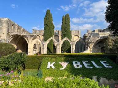 Bellapais Abbey near Kyrenia in North Cyprus
