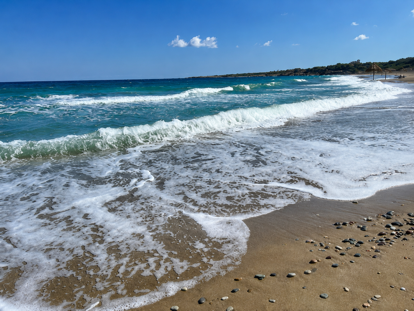 Mediterranean coast below Karşıyaka village