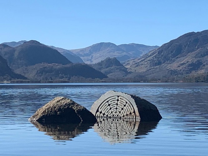 Centenery Stones Millenium Stones Derwentwater Keswick Catbells