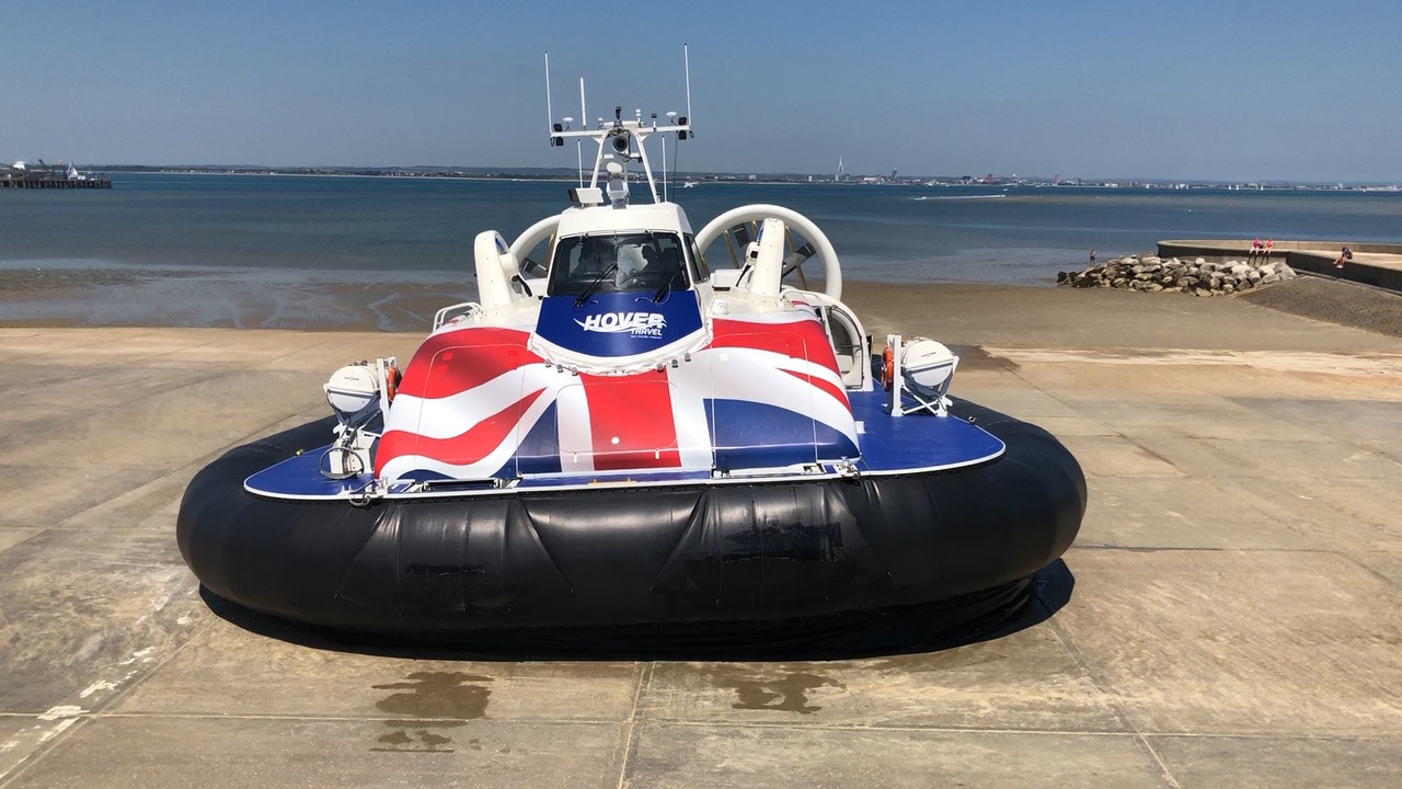 hovercraft at ryde