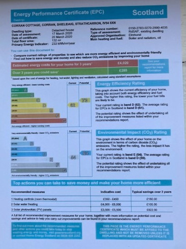 The Cottage - Energy Performance Certificate