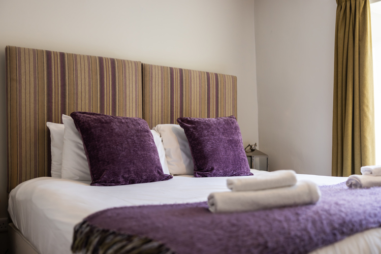 Bed can be split into two single beds on request