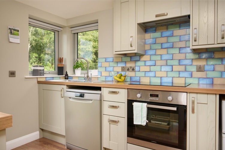 dishwasher and hob/oven, all kitchen essentials